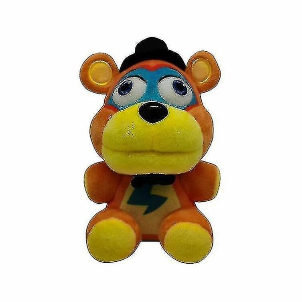 Fnaf Five Nights At Freddy's Security Breach Plyschdocka Leksak för Barn Present 20cm S Bear