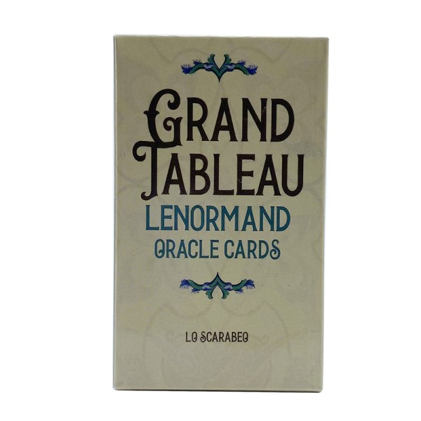 Grand Tableau Lenormand Oraakkelikortit Tarot Perhejuhlapeli Lautapeli G Monivärinen Yksi koko Multicolor one size