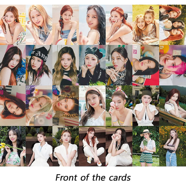 Itzy Lomo Cards 55st Itzy Crazy In Love Nytt Album Fotokort Itzy Fotokort Merchandise Of Vykort Vykort För Fans Daughterstyle 2