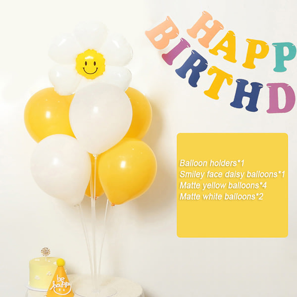 Daisy ballongbord flytande set festivalscen dekoration rekvisita D