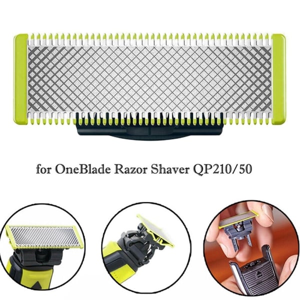 1-20 st utbytesblad för rakblad QP2520/QP2530/QP2630 2-pack 2pcs