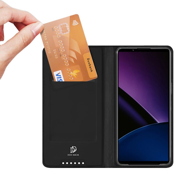 DUX DUCIS Sony Xperia 1 VI Skin Pro -sarjan suojakotelo - Musta Musta