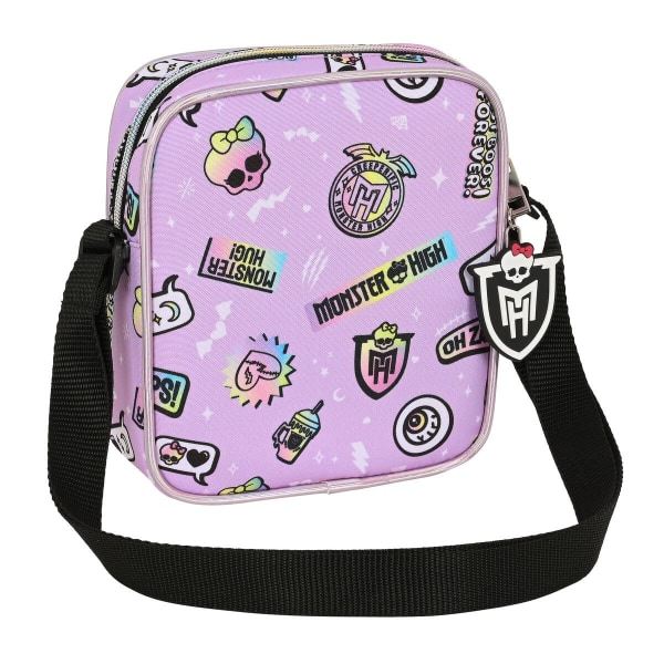Axelveske Monster High Best boos Lilla 16 x 18 x 4 cm