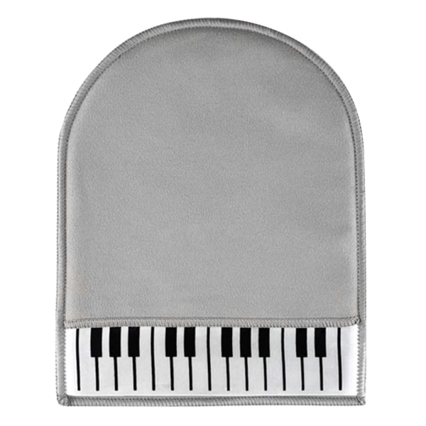 Piano rengjøringshansker Myke poleringskluter Universelle Instrumentrengjøringshansker Grå