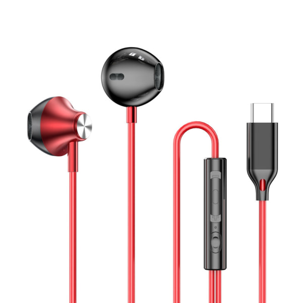 3,5 mm /Type-c Headset In-ear Ny hörlur för Android X9 X9