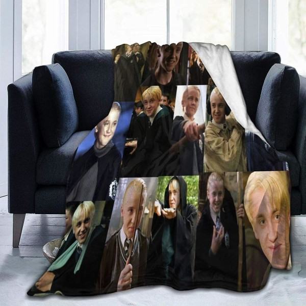 Dracomalfoy Fleecefilt Ultrasoft Micro Til sofa eller seng Varmtæppe All Season Sofafilt-n97 50x40in 125x100cm