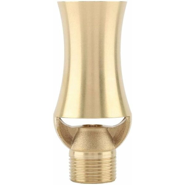 Messinkinen Jää Tornilampi Vesiputous Setripuu Vesilähde Suihkusuutin Säädettävä Pää Setrin Muotoinen Allas Virtaussprinkleri Pää (1/2''3/4'')