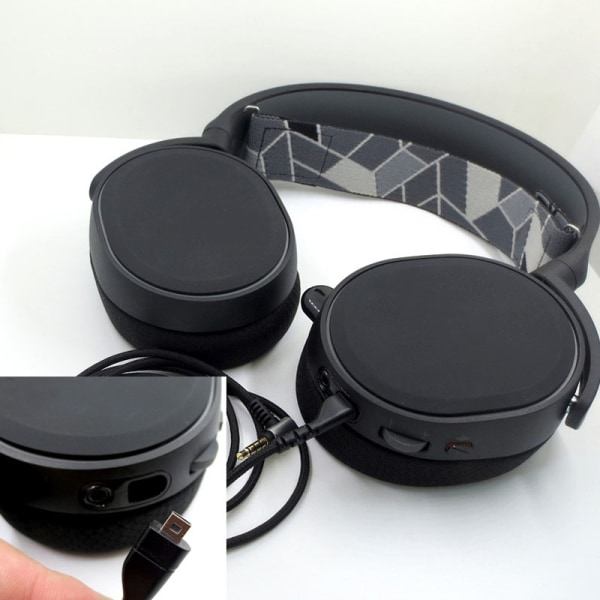 Headset Hodetelefoner Lydkabel Tråd Bærbar Fleksibel Gaming for Arctis 3 5 7 standard default
