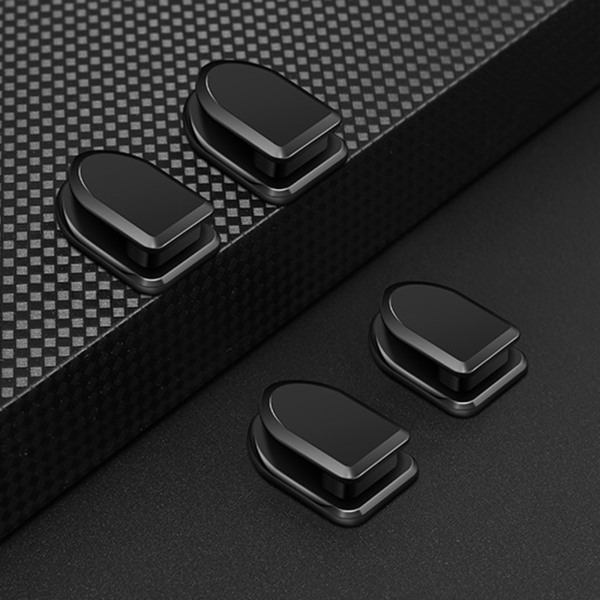 Universaalijärjestäjä Förvaring för nyckelhörlurar USB-kaapelipussi säilytysteline Autokiinnitysklipsi itseliimautuva