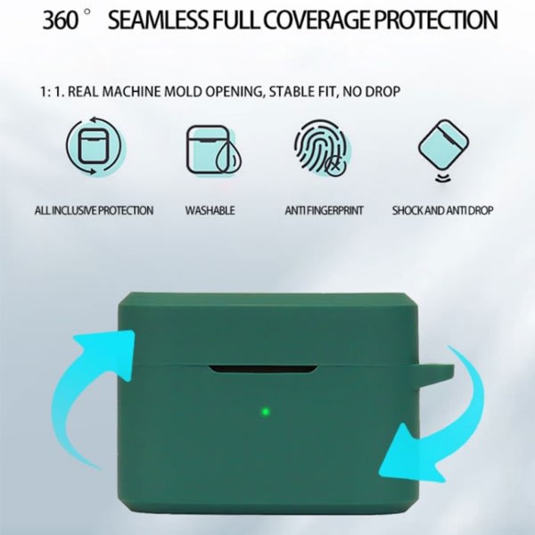 Hudvänligt anti-scratch-fodral för Q30/EC305 - Mjukt fodral - Vit White