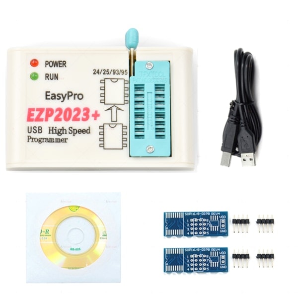 EZP2023 SPI-programmer EZP 2023 med adaptere 100 % original EZP 2023 højhastighed Basic afsnit