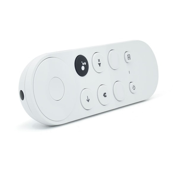 Erstatning for 2020 Google Chromecast 4K Snow G9N9N stemmestyrt fjernkontroll