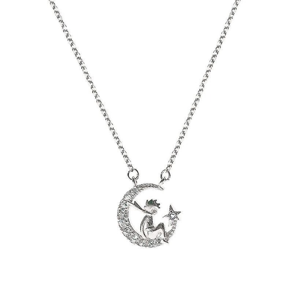 Den Lille Prinsen Halsband S925 Sterling Silver Halsband Moo