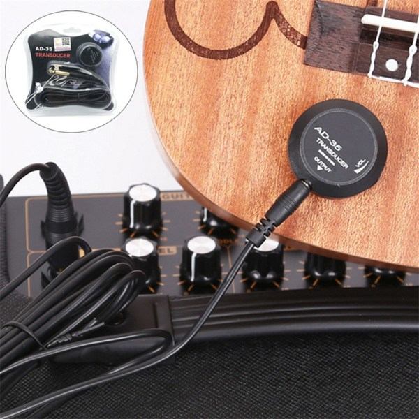 Professionell klassisk akustisk pickup Givare Förstärkare Gitarrupptagning Ljudhål Musikinstrument Pickup för gitarr