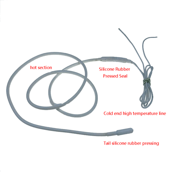 1M 220V 40W Vanntett Silikonisolert Varmetrådsavfryser