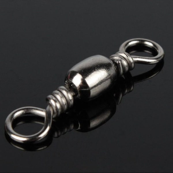 50 st tunnformad roterande skarvfiske Solid ring skarv fiskeredskap 8-formad
