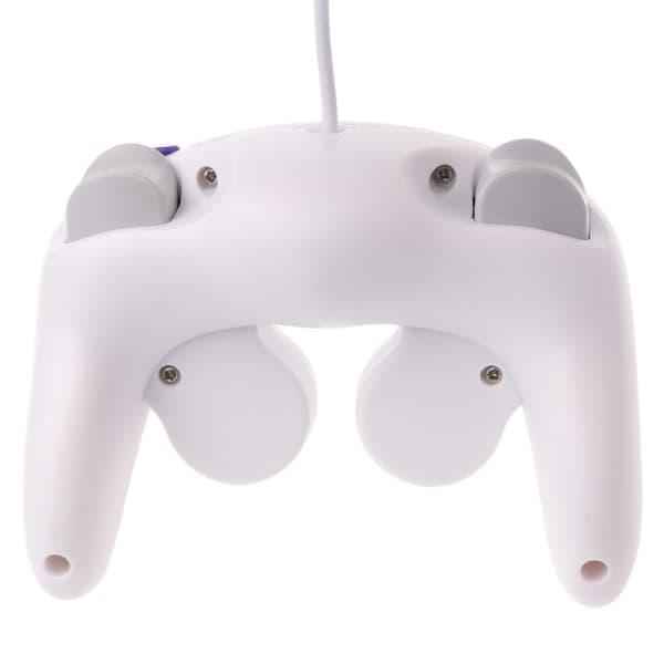 NGC Trådløs Spillkontroll GameCube Gamepad for WII Videospillkonsoll Kontroller Hvit