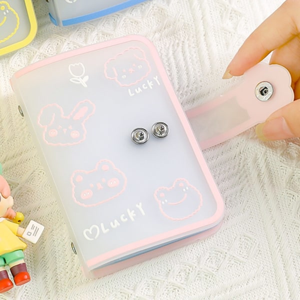 Fotoalbum Kpop Album DIY Fotoalbum Samlarbok Toploader Fotoalbum Rosa persika