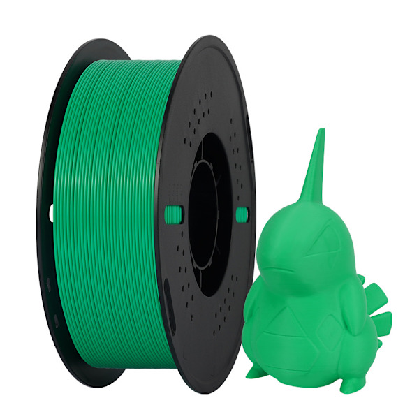 1,75 mm 3D printerfilament 1 kg spole vakuumforseglet til FDM-printere Green
