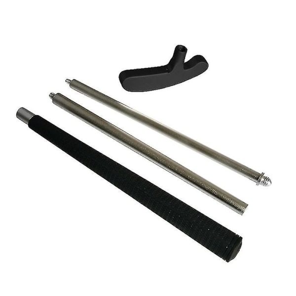 3-osainen taittuva oikea- / vasenkätinen Golf Putter Club Kannettava matkaputteri
