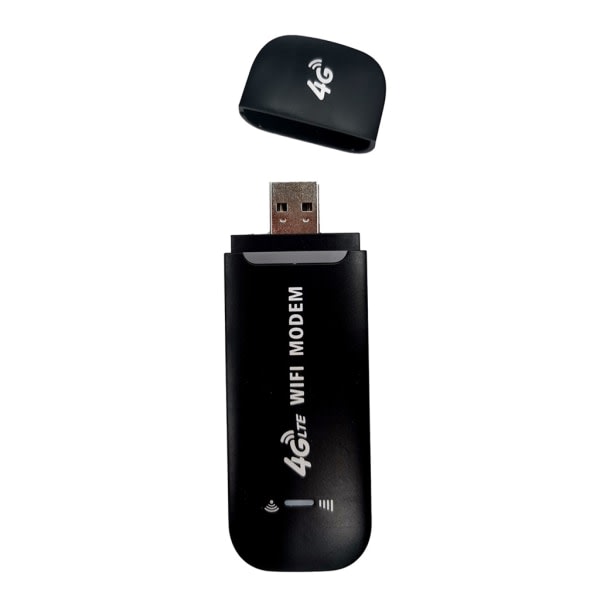 4G LTE -adapter WiFi-dongel, 4G LTE USB -modemi langaton USB -verkkoadapteri, 150 Mbps WiFi-modemi 4G USB Wi-Fi-reititin