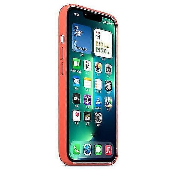 Silikonikuori MagSafella iPhone 13 Prolle Nectarine