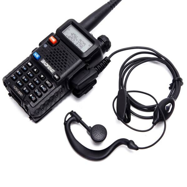 Tvåvägsradiohörlurar för BaoFeng UV5R-serien Wal Black One Size Black One Size