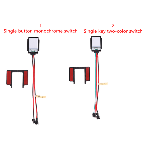 LED dimmer 12-24V peksensor strömbrytare 5A pekdimmer för Bathr 1(en färgswitch)