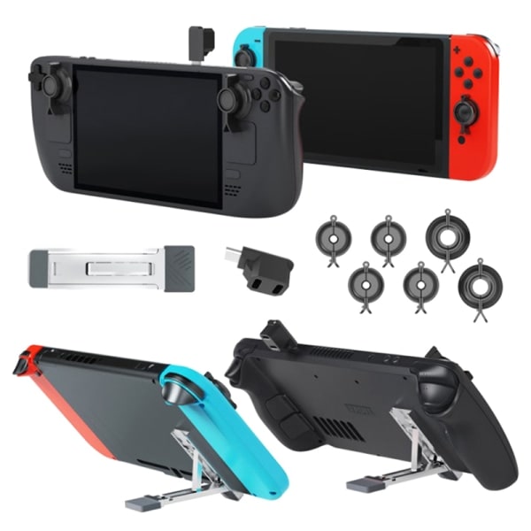 Speltillbehör för Steam Deck Bracket Set med adapter Joysti