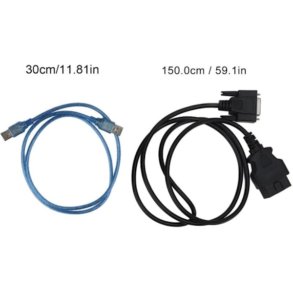 K+CAN V4.8 Diagnostisk PIN-kode Leser Kilometerstand Korreksjon Erstatning for Bora A6 A8 A4