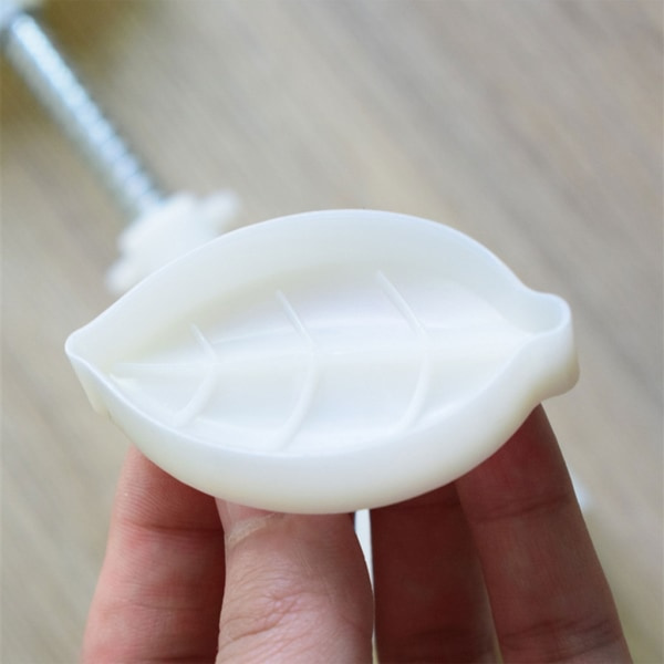 30g Månekageform plastikform bladformet fadform DIY form til Mellemaften