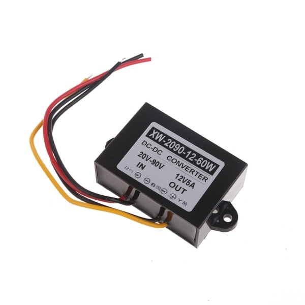 Step Down Regulator Strømforsyning Adapter Konverterer 24V 36V 48V til 12V konverter null - 5A