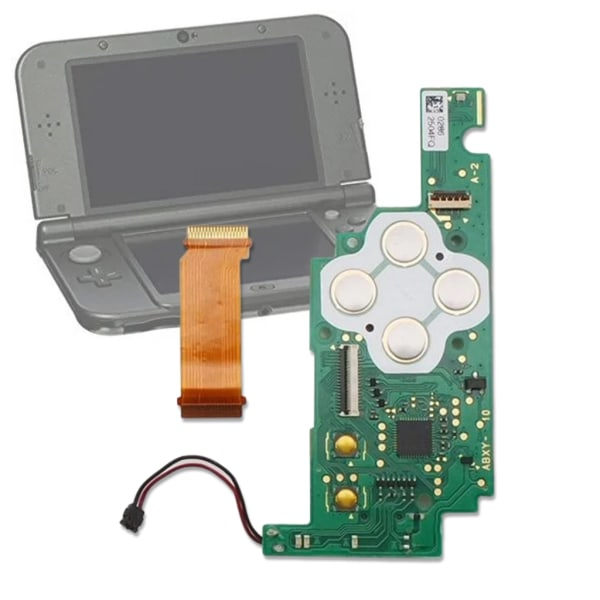 Speltillbehör Knappbräda Bandkabel för Nya 3DS / Nya 3DS XL LL PÅ AV Bräda Bandkabel Tangentbord Knappbräda null - B