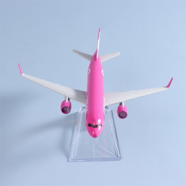 1:400 Metallflygplansmodell Viva Air Aircraft Modell Diecast Ai Röd one size Red one size
