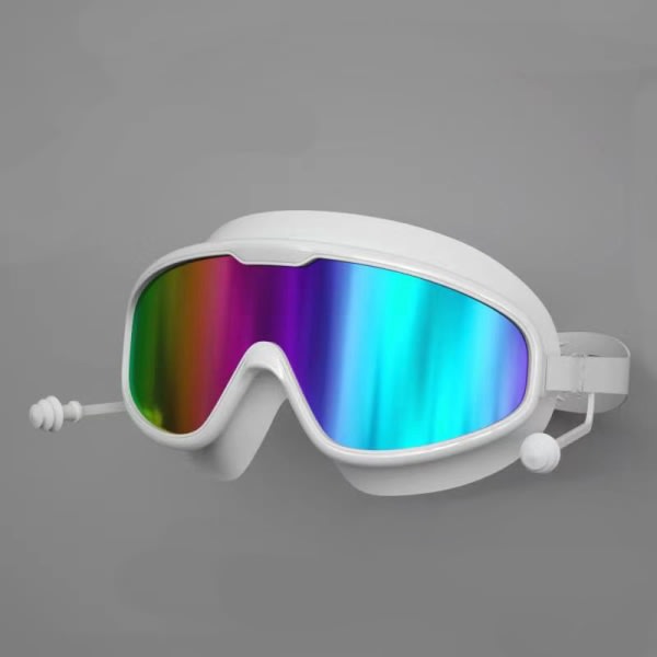 Simglasögon Anti-dim Justerbara optisk linser Vuxenbåge Hvid blændende farve one size White dazzling color one size