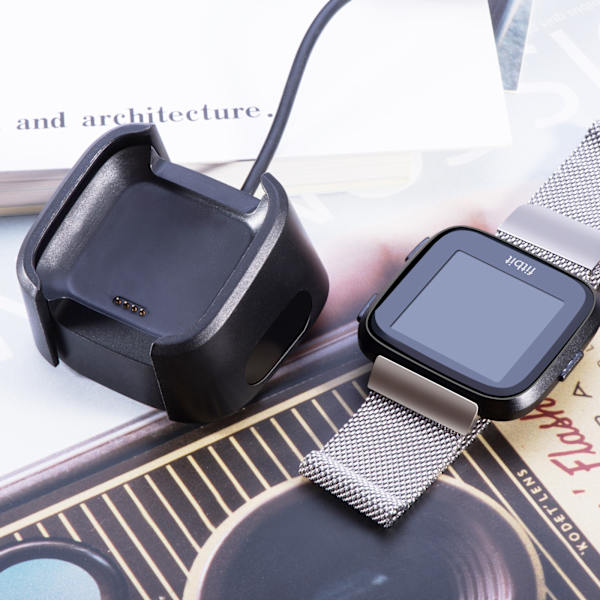Kompatibel fitbit Versa 1/2 generation smartwatch laddare versa Lite laddningskabel bas 1 meter 100cm versa 2