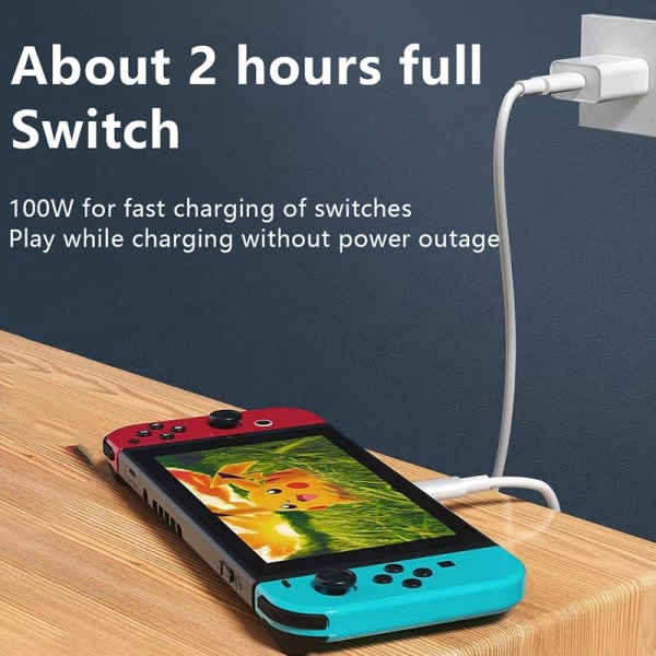 Høj kvalitet dobbelthoved PD 100W USB C til USB C Hurtigopladning D A3