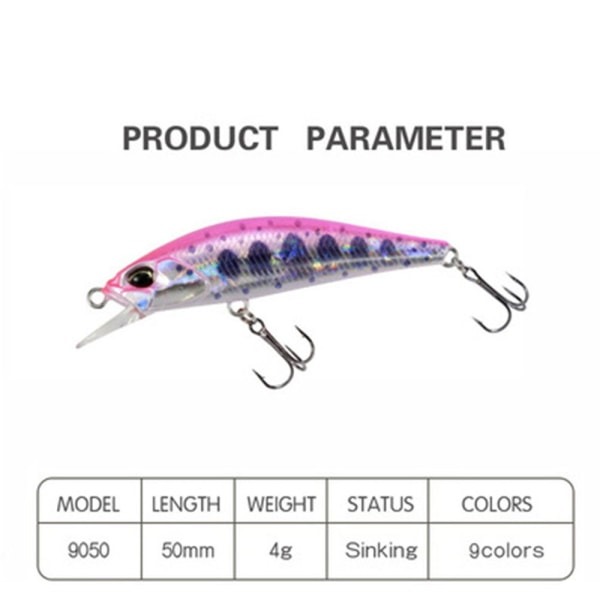 Minnow Baits Fiskekroker FÄRG G FÄRG G