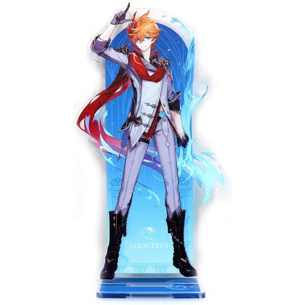 Exquisit Genshin Impact Figur Stativ. Genshin Stående Figur (Tartaglia) Tartaglia -