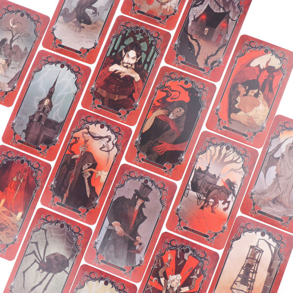 Skräckspådomfamiljssamlingsbräda Destiny Card Fortune T A onesize A onesize