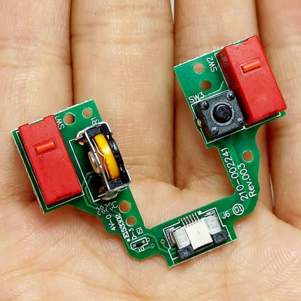Uavhengig museknappmodul Ekstern knappmodul Mikrobryterknappkort 1
