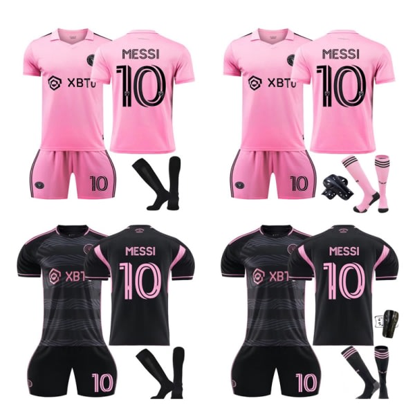 Miami fotbollströjor set för vuxna - herr - utomhus - fitness - löpning - sport - D XL D XL