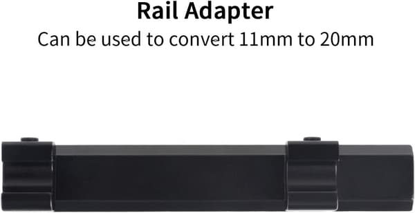 11mm til 20mm Weaver/Picatinny Skinnemontering Base Adapter til Airsoft