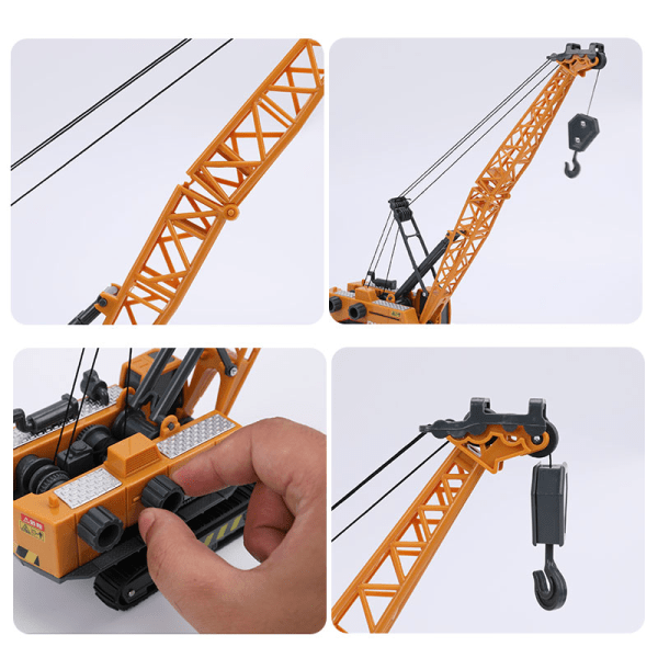Leksaksmodell kran Orange Crane Orange Crane