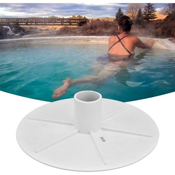 Pool skimmer vakuumplatta praktiskt tillbehör för spa och swimmingpool