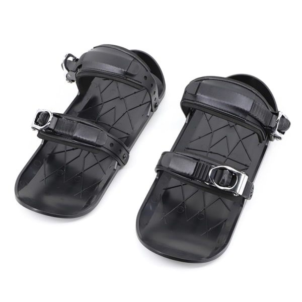 Snowboardsko MiniSki Skats mini-skisko til udendørs sport, sort, 1 par black 1Pair