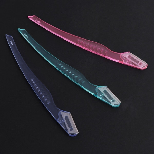 Kvinnor Ögonbrynsrakhyvel Säker Trimmer Shaper Rakblad Vikbar