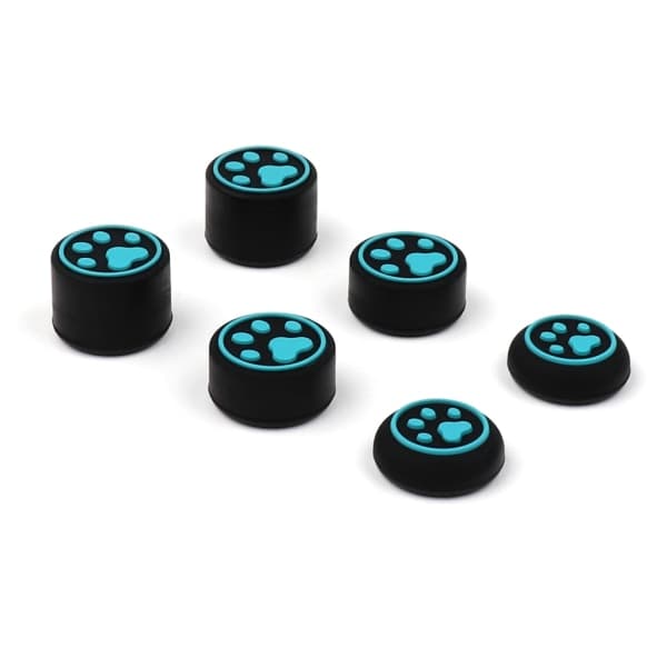 Analogpinnebeskyttelse for PS5 / PS4 / NS Pro - 6 stk. Katteklo-tommelfingergrepshetter - 9