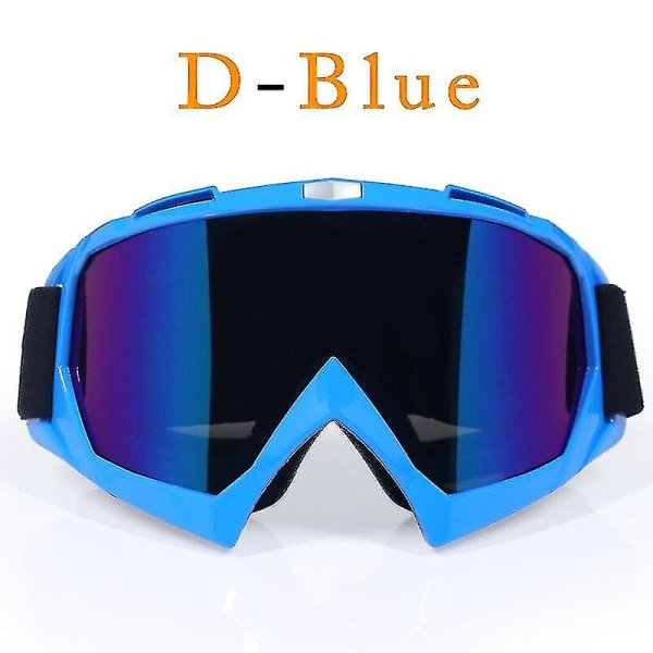 Motocross-lasit Moto-lasit Lasit ATV Selkeä linssi Skidkypärä Lasit Maastoajoon Kawasaki Oculos Gafas 7
