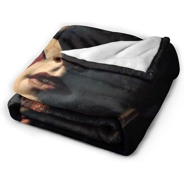 Jerome Valeska Fleecefilt Sängfilt Lätt Super Mjuk Mysig Lyx Sängfilt Microfiber -t216 50x40in 125x100cm